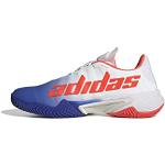 adidas Barricade M, Sneaker Uomo, Lucid Blue/Core Black/Solar Red, 44 EU