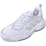adidas Barricade W, Shoes-Low (Non Football) Donna, Ftwr White/Silver Met./Grey One, 38 EU