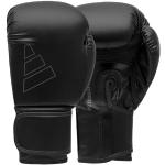 Guantoni neri di pelle kick boxing per Uomo adidas Hybrid 