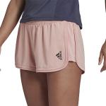 Pantaloncini sportivi scontati rosa chiaro XS in poliestere per Donna adidas 