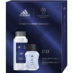 Adidas Cofanetto Uefa Star Edition Docciaschiuma 250ml + Edt 50ml
