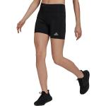 Shorts scontati neri XL in poliestere da running per Donna adidas 