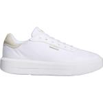 Sneakers larghezza E scontate eleganti bianche numero 40 in tessuto con stringhe platform per Donna adidas 
