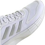adidas Duramo 10, Sneaker Donna, Bianco Cloud White Silver Metallic Grey, 38 2/3 EU