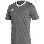adidas Entrada 22 Short Sleeve Jersey, T-shirt Uomo, Team Grey Four, S