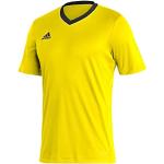adidas Entrada 22 Short Sleeve Jersey, T-shirt Uomo, Team Yellow/Black, S