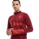 Vestiti ed accessori rossi XL da calcio adidas Performance Manchester United 