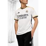 Magliette & T-shirt bianche S a girocollo mezza manica con scollo rotondo per Donna adidas Performance Real Madrid 
