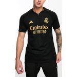 Magliette & T-shirt nere XL con scollo a V mezza manica con scollo a V adidas Performance Real Madrid 