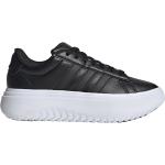 Sneakers larghezza E scontate nere numero 38,5 di pelle platform per Donna adidas 
