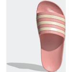 Ciabatte larghezza E rosa numero 40,5 di tessuto sintetico con allacciatura elasticizzata per Donna adidas Adilette 