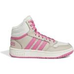 ADIDAS Hoops Mid 3.0 GS Beige Rosa Sneakers Bambina EUR 36 2/3 / UK 4