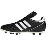 adidas Kaiser 5 Liga, Football Shoes (Firm Ground) Uomo, Black/Ftwr White/Rot, 44 2/3 EU