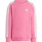 Adidas Lk 3s Fleece Sweatshirt Rosa 5-6 Years Ragazza