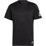 Magliette & T-shirt scontate nere M in poliestere mezza manica con manica corta per Uomo adidas 