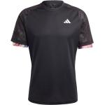 T-shirt nere XL da tennis per Uomo adidas HEAT.RDY 