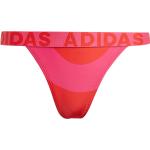 Top bikini scontati rossi L di nylon per Donna adidas 