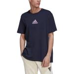 Adidas Nature Graphic Short Sleeve T-shirt Blu M Uomo