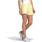 Pantaloncini scontati gialli XS di cotone da tennis per Donna adidas Originals 