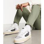 Sneakers stringate larghezza E scontate bianche numero 42,5 di gomma antiscivolo adidas Originals 