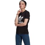 Adidas Originals Adicolor Trefoil Short Sleeve T-shirt Nero 34 Donna