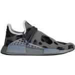Sneakers basse larghezza A grigie numero 42 in tessuto leopardate con stringhe per Uomo adidas Originals Pharrell Williams 