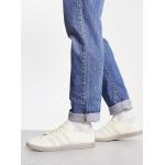 Sneakers stringate scontate bianco sporco numero 44 di gomma antiscivolo per Donna adidas Originals 