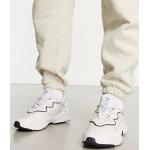 Sneakers stringate larghezza E bianche numero 37,5 di gomma adidas Originals Ozweego 