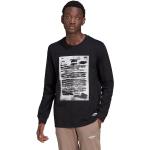 Magliette & T-shirt scontate nere M di cotone con scollo rotondo per Uomo adidas Originals 