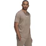 Magliette & T-shirt scontate marroni XXL taglie comode di cotone mezza manica con scollo rotondo per Uomo adidas R.Y.V. 