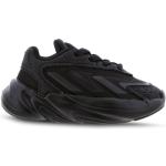 Sneakers stringate larghezza E casual nere numero 22 in tessuto con stringhe per neonato adidas Ozelia 