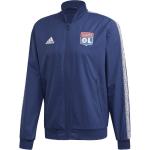 Vestiti ed accessori blu M in poliestere da calcio adidas Performance Olympique Lyon 