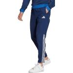 Pantaloni blu M di nylon da calcio adidas Performance 