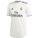 adidas Real Madrid - Maglia da Calcio Originale da Uomo, Uomo, Maglia da Calcio, CG0561, Core Bianco, Nero, M