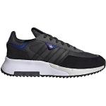ADIDAS RETROPY F2, Sneaker Uomo, Carbon/Core Black/Semi Lucid Blue, 43 1/3 EU