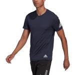 Adidas Run It Short Sleeve T-shirt Blu S / Regular Uomo