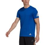 Adidas Run It Short Sleeve T-shirt Blu S / Regular Uomo