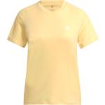 Magliette & T-shirt scontate gialle S in poliestere mezza manica con scollo rotondo per Donna adidas Run It 