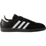 Sneakers stringate larghezza E classiche nere numero 37,5 taglie comode in pelle di camoscio con stringhe per Uomo adidas Samba 