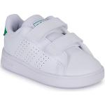 Sneakers larghezza E bianche numero 20 di tessuto sintetico per bambini adidas Advantage 