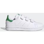 Adidas Scarpe Bambino Sneakers linea Stan Smith CF C con Strappi colore Bianco e Verde-31