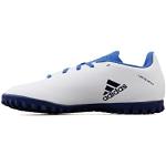 adidas Scarpe Futsal Bianco/Blu Bambino X Speedflow.4, blu, 34 EU