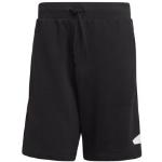 ADIDAS shorts sportivi logo nero uomo L