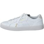 Adidas Sleek W, Scarpe da Ginnastica Donna, Bianco (Footwear White/Footwear White/Crystal White 0), 37 1/3 EU