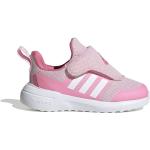 Scarpe larghezza E scontate rosa numero 27 chiusura velcro running ammortizzate per bambini adidas FortaRun 