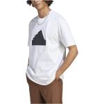 Magliette & T-shirt scontate classiche bianche M di cotone mezza manica con scollo rotondo per Uomo adidas Icons 