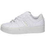 Sneakers larghezza E scontate casual bianco sporco numero 37,5 di tessuto sintetico platform per Donna adidas Stan Smith 