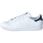 Sneakers basse larghezza E casual blu scuro numero 40,5 di pelle per Donna adidas Stan Smith 