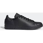 Sneakers basse larghezza E casual nere numero 44 in poliestere con stringhe per Uomo adidas Stan Smith 