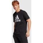 T-shirt nere S da fitness per Uomo adidas Essentials 